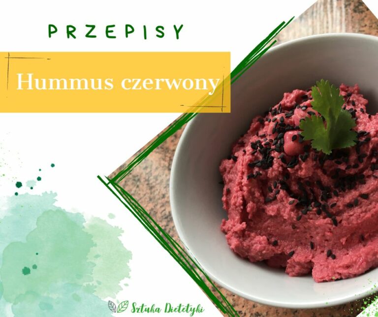 Hummus czerwony