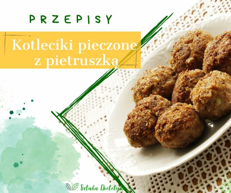 Kotleciki pieczone z pietruszką